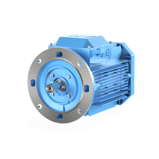 Motor trifásico ABB 3GAA132330-BDK | 7.5 kW, IE3, B5 con freno 24 VDC - LHGREEN